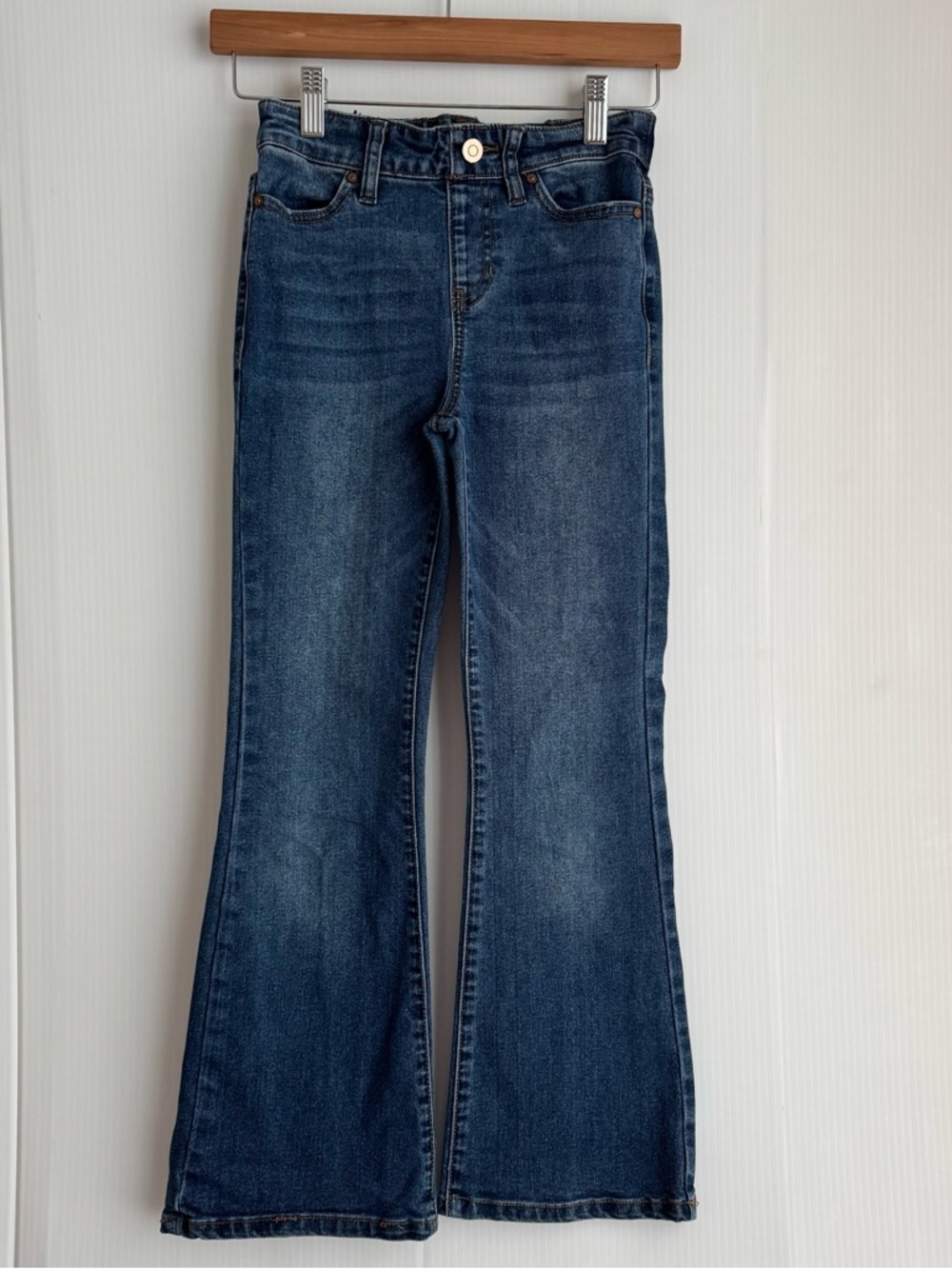 Revery Kids size 10 Kids Dark Blue Flared Denim Jeans